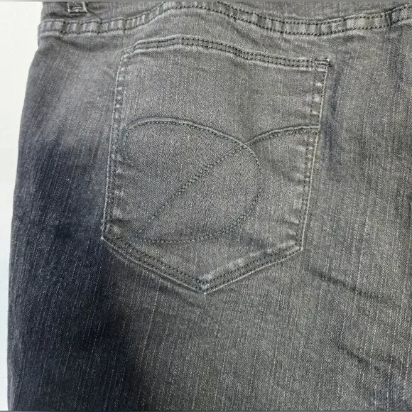Women's Black Chico's Platinum Jeans Chico's Size 4 (Same as US Women's Size 20) - Picture 7 of 7